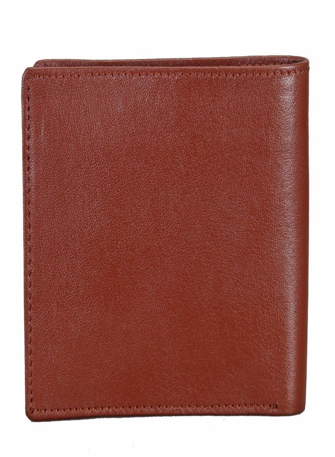 Adamis Men's Bifold Wallet In Genuine Leather W256 Tan - Image 2